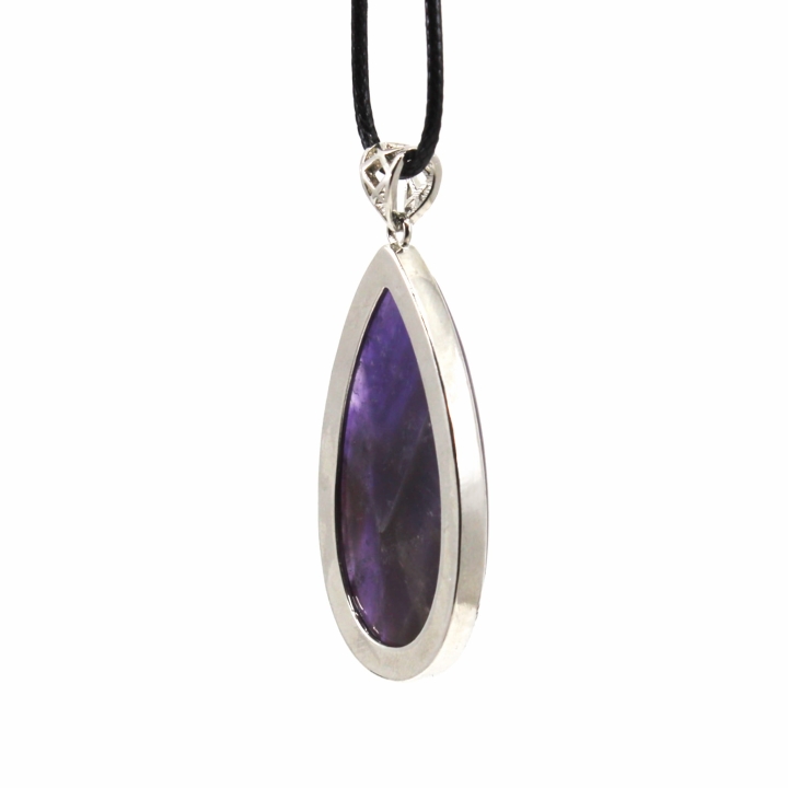 Wisiorek z ametystem.