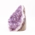 Fragment geody ametystowej nr 011 z płasko dociętą, stabilną podstawą do pionowej ekspozycji.