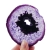 Fioletowy plaster agatu, dwustronnie polerowany na wysoki połysk.