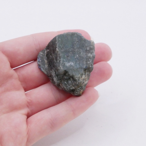 Labradoryt surowy cięty jednostronnie polerowany nr 071